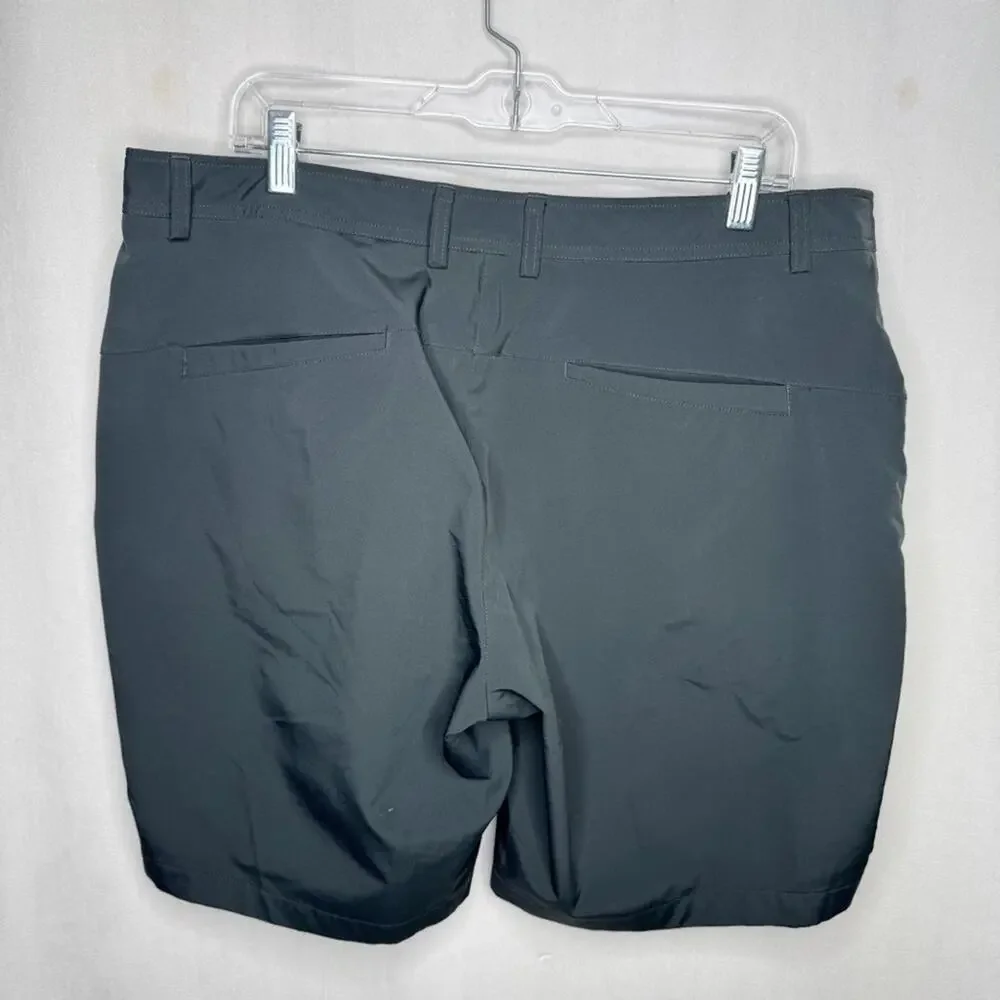 OOBE / gray classic uniform workwear chino bermuda shorts / 16 NWOT